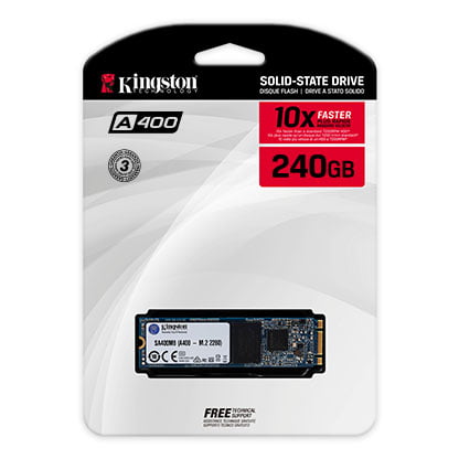 Kingston 240GB Internal SSD M.2 2280 SA400M8/240G - Increase Performance - Walmart.com
