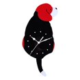 thumbnail image 4 of Horloge Murale en Acrylique Dessin Animé Balançoire Quartz Queue de Chien Chambre d'Enfant Décoration de Garderie, 4 of 9