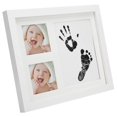 thumbnail image 4 of Baby Photo Frame, Photo Frame, 3 Grid Baby Handprint & Footprint Practical Newborn For Baby, 4 of 8