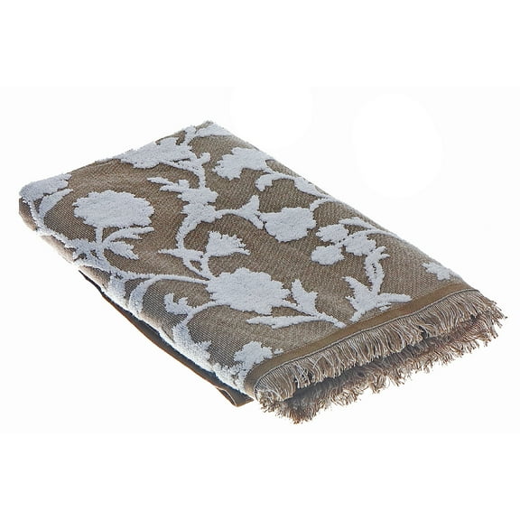Masion Concepts Cameron Bath Towel 27" X 50" Taupe ,Taupe,Cotton, 27 L x 50 W x 1 H
