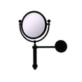 thumbnail image 2 of Allied Brass SB-4/4X Southbeach Collection Wall Mounted 8 Inch Diameter with 4X Magnification Make-Up Mirror, Matte Black, 2 of 3