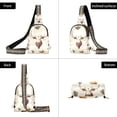 thumbnail image 7 of FORMRS Womens Crossbody Sling Bag Travel Daypack Shoulder Chest Backpack, Cowboy Pattern, 7 of 7