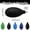 Black, variant on 1 PC Camera Lens Cleaning Kit, Air Cleaner for Keyboard, Compressed Air Dusters Suction Bulb Bellows Duster, Dust Blower Pump Cleaner Tool for Camera, Watch, Phone, Keyboard, Lens, Filter