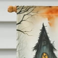 thumbnail image 2 of The Weeping Woman Spooky Halloween House Flag 28 in x 40 in, 2 of 7