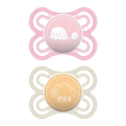 MAM Perfect Pacifier, 0-6 Months, Girl, 2 Pack