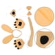 thumbnail image 2 of 1 juego de disfraz de perro para niños, diadema y accesorios de animales bonitos, conjunto de disfraz de perro con orejas de perro, diadema, pajarita, guantes y nariz., 2 of 7