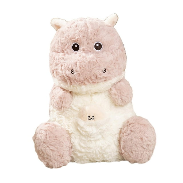 Juguete de dragón suave, peluche de dragón, decoración de animales, almohada de 22 cm, figuras de dragón chino rosa