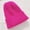 Rose Red, variant on ruhuadgb Fashion Women Autumn Winter Solid Color Knitted Beanie Woolen Yarn Warm Hat Cap