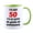 Green, variant on KAAYEE 50th Birthday Coffee Mug,Best Fabulous Gift Idea for Family,Friend,Funny Gag Present,Happy 50 Years Old Celebration,Pink