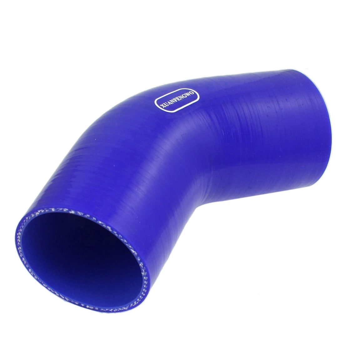 4 Ply 2.75" 70mm inch 45 Degree Silicone Hose Coupler Pipe Turbo Blue