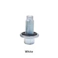 thumbnail image 4 of Scienceny Tornillo de tapón de sumidero roscado, accesorios para automóviles resistentes al desgaste, tornillos impermeables para cárter de aceite, Vehículos, repuestos y accesorios Mis Blanco, 4 of 6