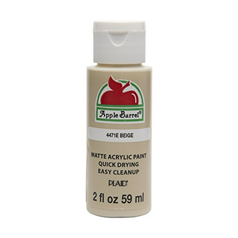 Apple Barrel Acrylic Paint in Assorted Colors (2 oz), 4471E, Beige