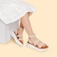 thumbnail image 2 of DREAM PAIRS Girls Flatform Wedge Open Toe platform Summer Sandals with Buckle Ankle Strap for Little Kid/Big Kid, 2 of 6
