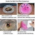 thumbnail image 5 of Magic Ashtray Sand (4.59oz) - Smokeless Indoor/Outdoor Ash Tray for Cigarettes | Quick Smoke Extinguisher & Odor Eliminator | Prevents Secondhand Smoke, Soot & Fire Hazard (Red), 5 of 8