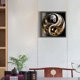 thumbnail image 2 of (sz3801) Diamante Doble Dragón Yin Y Yang Diagrama Serie Abstracta Diamante Resina 30*30CM, 2 of 9