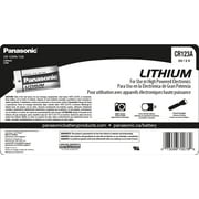 Panasonic Lithium CR-123A 3V Batteries for Flashlights, Digital Cameras, Toys, and Alarm Systems, 12-Battery Pack