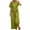 02 Green, variant on bnaln 2 Piece Outfits Womens Linen Lounge Sets Summer Outfits Crewneck Short Sleeve T-Shirts Tops Wide Leg Pants Set Plus Size Summer Matching Tracksuit Soft Comfy Loungewear
