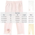 thumbnail image 2 of Ohufall Boys Girls Baby Kids Pants Printed Ruffled Hem Pant Comfort Cute Casual Leggings for Toddlers 9M-3Y, 2 of 8