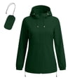 thumbnail image 6 of Sheghy Womens Hooded Waterproof Zip‑Up Raincoat‑Style Windbreaker for Everyday Urban Wear, 6 of 6