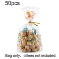 thumbnail image 2 of 50Pcs Holiday Party Candy Biscuit Nougat Snacks Gift Pouch Storage Bag Container, 2 of 9