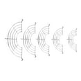 thumbnail image 2 of PENGXIANG 1Pcs Stainless Steel Semi-Circle Fried Food Strainers Cooling Racks Shelves For Kitchen, 2 of 6