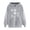 B-Gray, variant on Hoodies for Women Football Graphic Hoodies Cute Print Hoodie Loose Hoodies Long Sleeve Pocket Pullover L