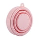 thumbnail image 5 of Taza De Silicona Ligera Portátil Plegable Con Tapa Para Agua Café Rosa, 5 of 7