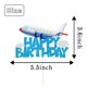 thumbnail image 2 of Topper de pastel de avión para cumpleaños infantil LECAKTO, 2 of 5