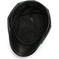 thumbnail image 3 of CoCopeaunts Newsboy Hats for Women Octagonal Cap Female Autumn Winter PU Leather Stylish Artist Painter Newsboy Caps Beret Hat, 3 of 7