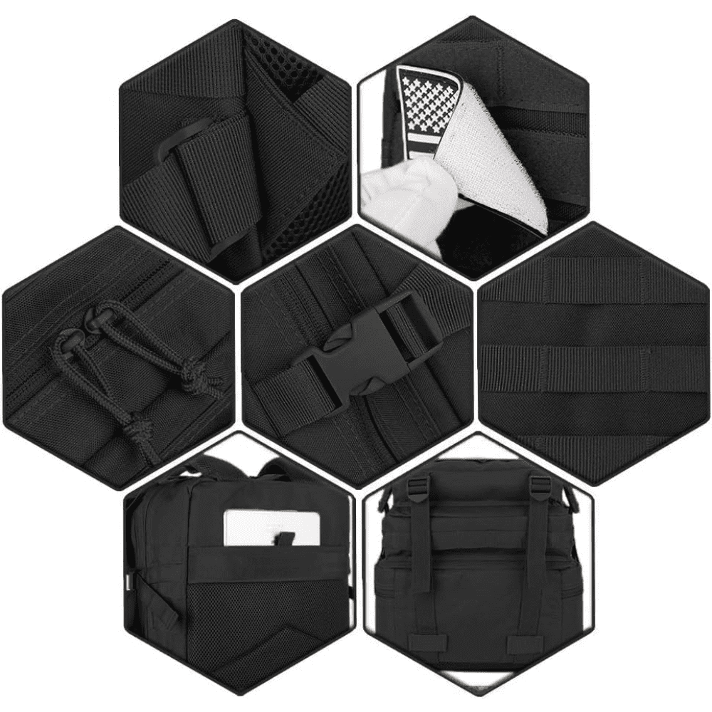 PAKNADA 45L Tactical Backpack,900D Oxford Waterproof Material For Outdoor Hiking Camping & Travel Bag