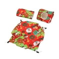 thumbnail image 3 of Small Pet Cage, Cute Cartoon Pattern Guinea Pig Cage Hammock Set  for Small Cat for Rat for Ferret Green,Red, 3 of 7