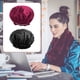 thumbnail image 4 of Gorro de noche de pelo satinado de 2 piezas, gorro de noche, gorro de ducha, gorro de dormir ajustable, gorro de dormir para mujer, gorros elásticos para dormir Sailing Electrónica, 4 of 5
