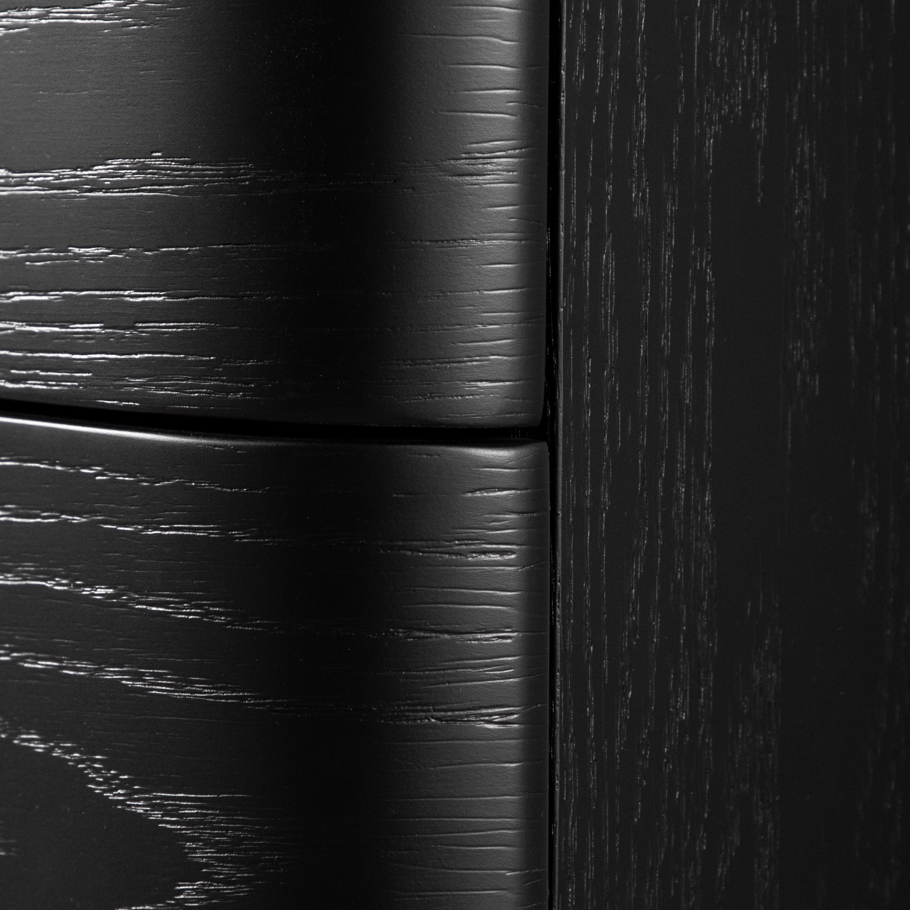 Furniture of America Seabliss Glam 9-Drawer Dresser, Black