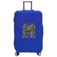 thumbnail image 1 of Housse de Valise Lavable Housse de Protection Étui Anti-Rayures Housse Adaptée Motif Imprimé Graphique Convient à 18-32 Pouces 8Graphic Letter H m, 1 of 6