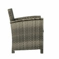 thumbnail image 4 of Vulcan Jareth 4-Piece Resin Wicker Patio Conversation Set, 4 of 6