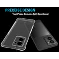 thumbnail image 5 of Clear Case for HMD Fusion 5G Phone, Nakedcellphone Transparent TPU Cover [Anti-Shock Corners, Flexible, Grip] for Nokia TA-1658, 5 of 8