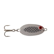 Bomber Slab Fishing Spoons 1 3/4 Silver Back 7/8 oz.