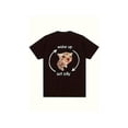 thumbnail image 1 of Men'S Fun Cat Pattern T-Shirt- Comfortable Cotton Loose Short Sleeve Top, Printed with 'Wake up Funny' Meme, a Humorous Gift for Cat Lovers, Cat-Themed Clothing, 1 of 7