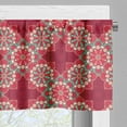 thumbnail image 5 of Ambesonne Mandala Valance & Curtain, Round Folk Ornaments, 55"x36", Pink Seafoam Peach, 5 of 6