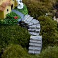 thumbnail image 2 of PENGXIANG 2Pcs Mini Resin Garden Miniature Stone Steps Road Staircase Landscape Ornament, 2 of 10