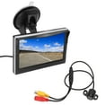 thumbnail image 4 of Aramox Rearview Monitor Fit For Vehicle, Backup Camera System Kit 5in Rearview Monitor V1 V2 Video Input High Definition 12-24V, 4 of 8