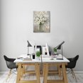 thumbnail image 7 of &nbsp;Revitalize Space with White Daisy Canvas Art - Adds Charm to Kitchen or Bedroom Décor, Size 12x16, 7 of 7