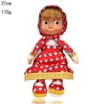 thumbnail image 2 of Plush Masha And The Bear Stuffed Doll Soft Throw Pillow Decorations Children Kids Birthday Present Gifts, 2 of 3