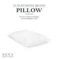 thumbnail image 2 of Down Dreams Manchester Mills Classic Firm Queen Pillows  2-Pack, 2 of 5