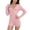 Pink, variant on Womens Jumpsuit Spring V Neck Short Sleeve Short Romper Pajama Gym Piece Rompers for Women Pink S