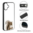 thumbnail image 2 of WIRESTER Shockproof Soft Rubber Cover Case for Apple iPhone 17 6.3" 2025, Brown Gray Squirrel, 2 of 5