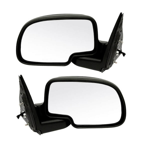 New Pair Of Door Mirrors Fits Chevrolet Avalanche 1500 Z66 2003-2006 Gm1320295