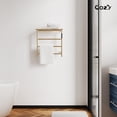 thumbnail image 4 of COZY  Heated Towel Warmer Rack for Bathroom with Timer & Adjustable Temperature EB02-BG-190922, 4 of 7