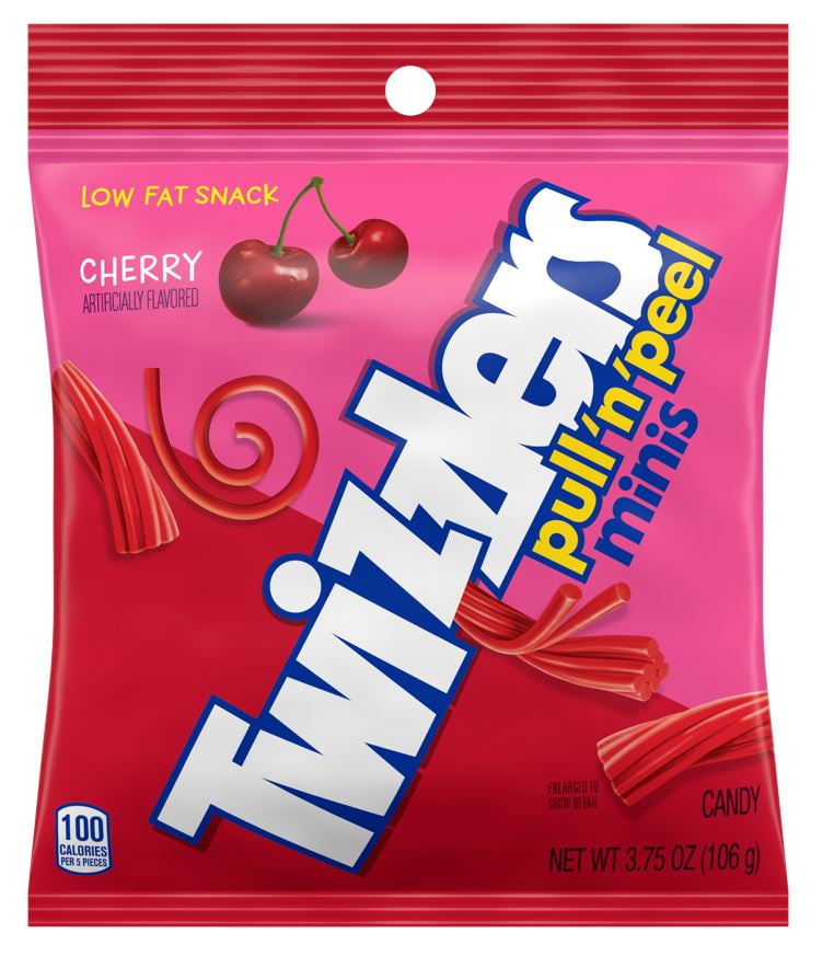 Twizzlers TWIZZLER PULL-N-PEEL CHERRY SMALL PEG