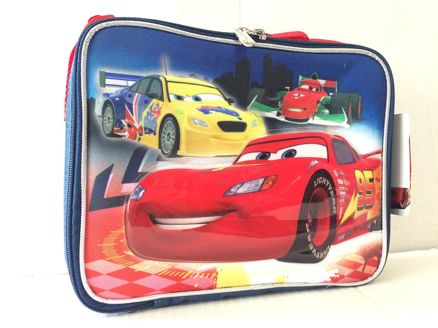 lunch bag disney cars lightning mcqueen new 622497